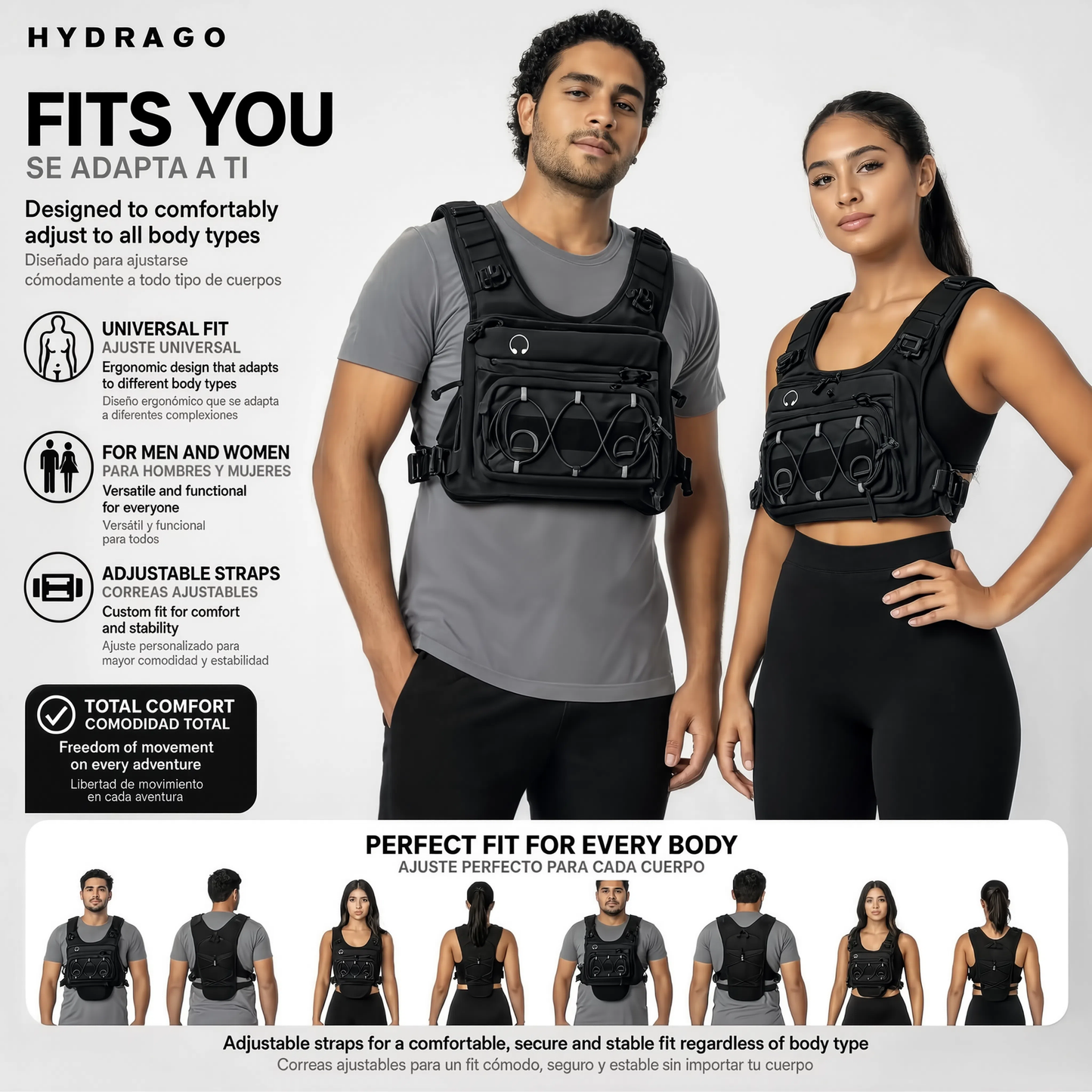 Tactical Running Vest HydraGo