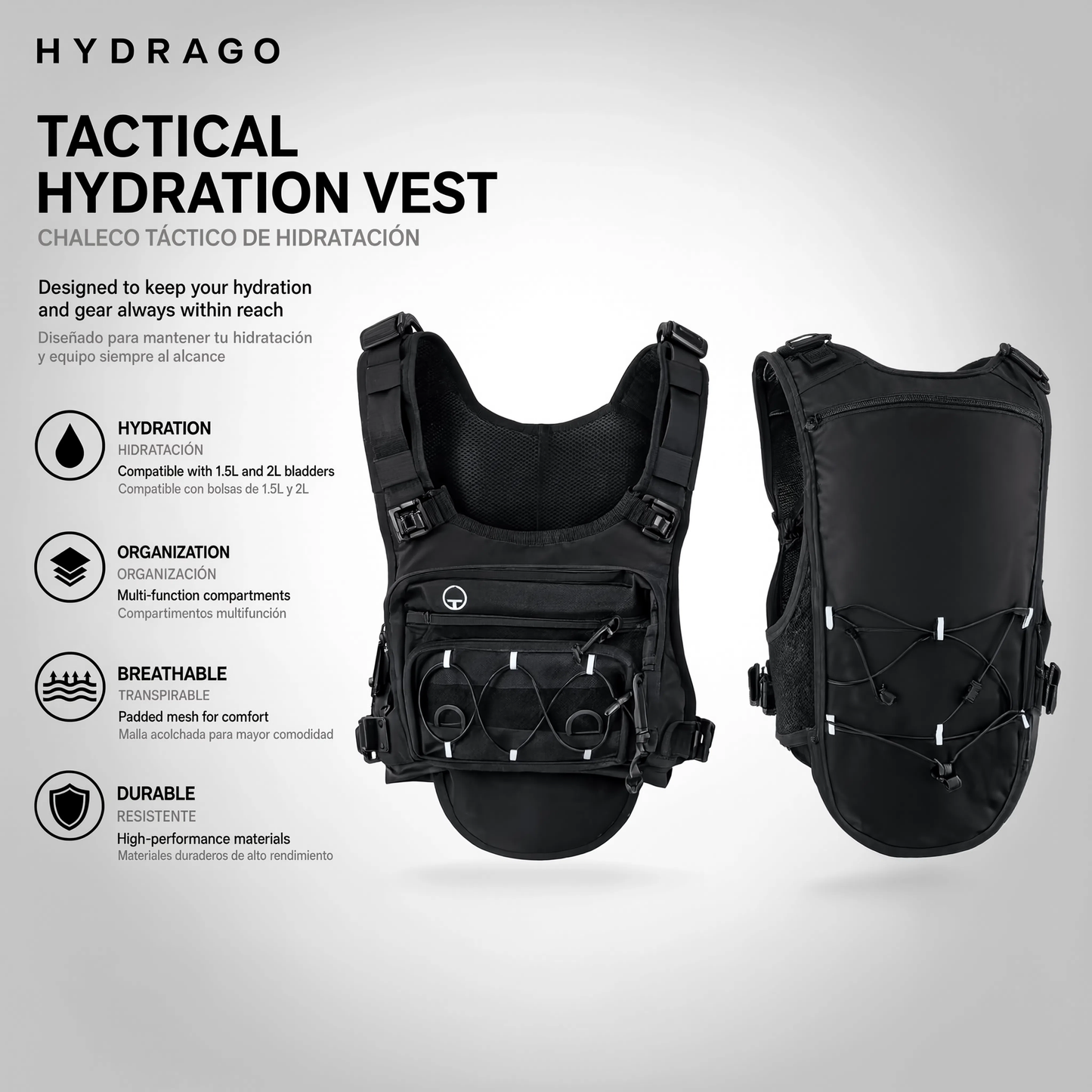 Tactical Running Vest HydraGo